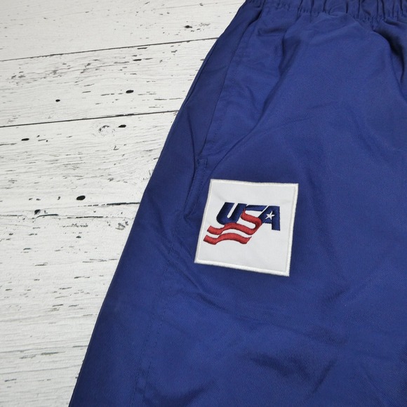 VINTAGE Nike Hockey Team USA Warm Up Suit Jacket and Pants IIHF Olympics Size XL - Picture 11 of 16